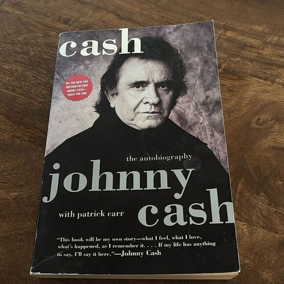 Johnny cash autobiography paperback used book country music - Picture 1 of 8